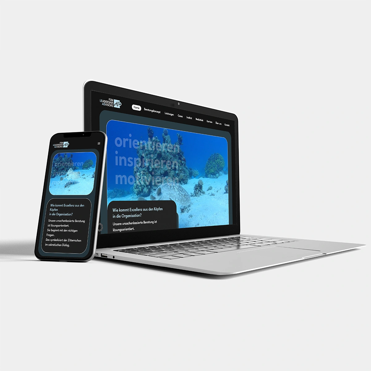 Unternehmensberatung Webseite (FSM Leadership Advisors)